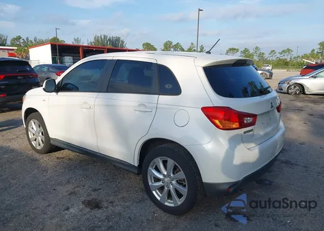 2014 Mitsubishi Outlander Sport Es from USA, damaged, VIN 4A4AP3AU2EE029585